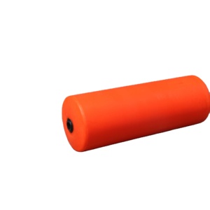 Flotteurs de barrière flottante en plastique LLDPE orange à haute flottabilité (110 kg) avec tuyau durable pour usage océanique - Product Image 2