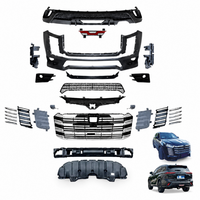 Kit carrosserie pour SUV JJO Jetour - Pare-chocs avant, pare-chocs arrière, calandre et aileron de coffre - Amélioration personnalisée de style sportif