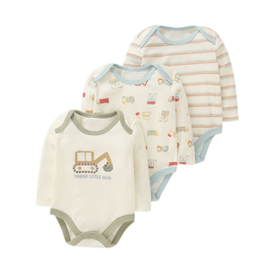 Body de Algodón para Bebé, Manga Larga, Conjunto de Ropa para Recién Nacido, Mono de una Pieza para Bebés - Product Image 4