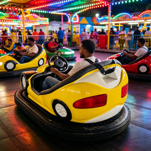 Voiture tamponneuse électrique, manège classique de fête foraine, facile à utiliser, longue autonomie pour les carnavals et les centres de jeux commerciaux - Product Image 1