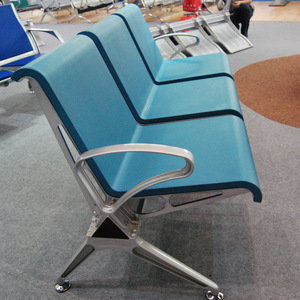 Silla de Espera Tenzo, de Aleación de Aluminio con Cojín de PU, para Hospitales y Escuelas - Product Image 1