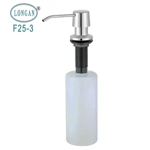 Distributeur de pompe à bouteille de 500Ml, désinfectant pour les mains, en acrylique, sans air, pour savon et gel, de haute qualité, nouveau, usine
