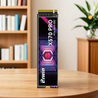 قرص صلب BIWIN X570 PRO بسعة 1 تيرابايت M.2 2280 PCIe 5.0 NVMe 2.0 SSD مع ذاكرة تخزين مؤقتة DRAM بسرعة 14000 ميجابايت/ثانية، قرص صلب عالي السرعة للألعاب لأجهزة الكمبيوتر المكتبية والمحمولة وPS5