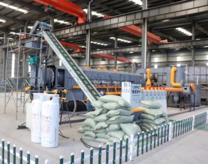 Línea de Producción de Briquetas de Carbón de Biomasa Continua de Alta Capacidad (300-3000kg) para Residuos de Café, Cáscara de Arroz y Astillas de Madera, Fácil de Operar - Product Image 4