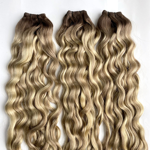 Nuova tendenza vendite popolari doppio disegnato cuticola reale genio onda di acqua arricciatura Texture con il prezzo all'ingrosso pronto per la spedizione - Product Image 3