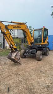 Excavadora Mini Usada Original Hyundai 60WVS de Segunda Mano, 6 Toneladas, Hyundai 60W-7 60W-9 - Product Image 3