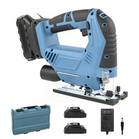 Kit de scie sauteuse sans fil à vitesse variable 20V, sans balais, avec 2 batteries et chargeur, fabrication OBM OEM