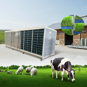 Machine hydroponique automatique pour culture verticale de fourrage, avec panneau isolant composite motorisé, capacité de 25 à 1000 kg/jour - Product Image 1