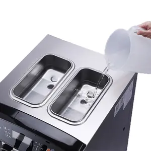 آلة صنع الآيس كريم الناعم بثلاث نكهات من HENGZHI، ماكينة آيس كريم تجارية، آلة صنع الآيس كريم الناعم - Product Image 5