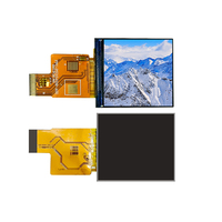 Écran LCD TFT personnalisé 2025 de 1,54 pouce, 240*240 pixels, IPS, noir normal, vue complète, interface MIPI 31 broches, rétroéclairage LED, 320 cd