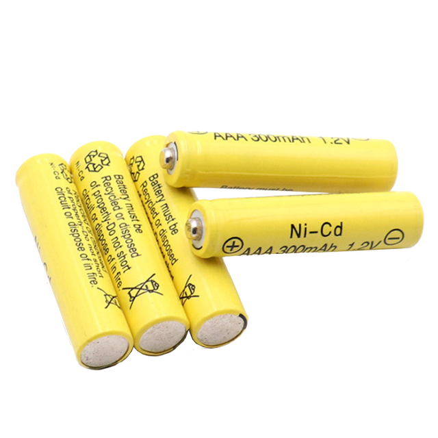 Factory 1.2V AAA 400mAh Rechargeable Nicd Cell Battery Pack for Toy Bike and Consumer Electronics for Power Tools