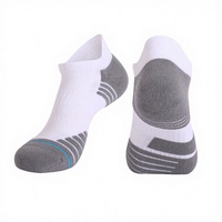 Chaussettes de football MELSFIT SPORTS durables, antibactériennes, antidérapantes, en mélange de coton, confortables, haute élasticité, séchage rapide