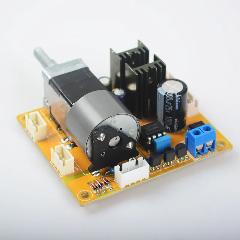 HIFI L9110H एलसीडी मात्रा प्रदर्शन मोटर नापने रिमोट 2.0 चैनल preamplifier एम्पलीफायर बोर्ड DIY ऑडियो
