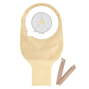Sac de colostomie du fabricant OEM en Chine ISO13485 fournitures de consommables hospitaliers de qualité médicale sacs de colostomie jetables avec clip - Product Image 2
