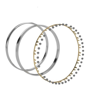 Độ chính xác cao hàng duy nhất Robot bốn điểm góc liên hệ vòng bi Phần mỏng mang bóng với P6 đánh giá chính xác - Product Image 2