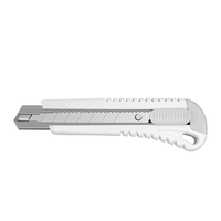 Couteau utilitaire à lame amovible ZY-226, poignée antidérapante ABS+TPE, gaine en acier inoxydable, coupe-boîte robuste