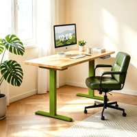 Table élévatrice électrique en bois massif Table d'ordinateur intelligente jeu Table de sport électronique maison chambre apprentissage établi bureau bureau