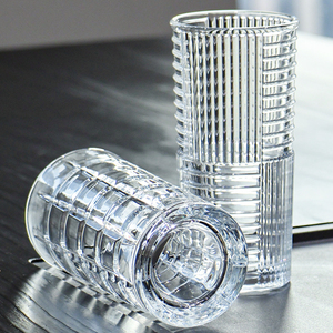 Grande <span class=keywords><strong>tasse</strong></span> à thé en <span class=keywords><strong>verre</strong></span> transparente de couleur personnalisée à la mode de luxe verres à eau en <span class=keywords><strong>verre</strong></span> - Product Image 2