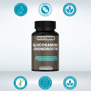 OEM glukozamin sülfat ve MSM ortak destek kapsülleri glukozamin + kondroitin + MSM formülü kıkırdak onarım hareketlilik desteği - Product Image 4