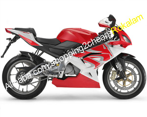Kit de <span class=keywords><strong>carenado</strong></span> RS125 para motocicleta <span class=keywords><strong>Aprilia</strong></span> <span class=keywords><strong>RS</strong></span> <span class=keywords><strong>125</strong></span>, 2006, 2007, 2008, 2009, 2010, 2011, color blanco y rojo - Product Image 1
