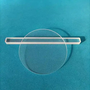 Plaque de verre de quartz transparente personnalisée pour applications optiques UV - Product Image 2