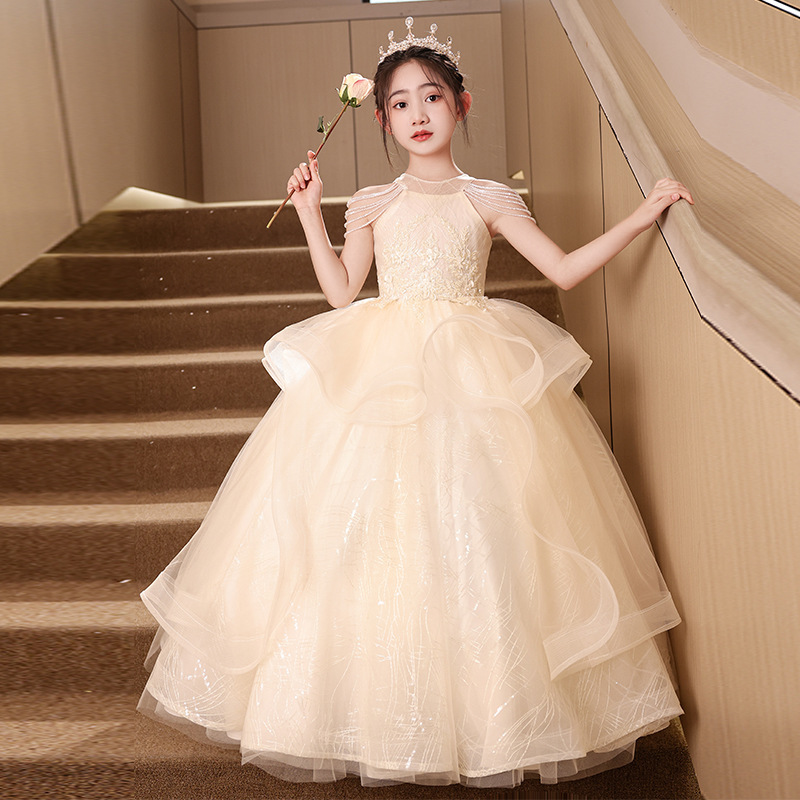 Girl Dress of Year Old Kids Wedding Dresses Wholesale