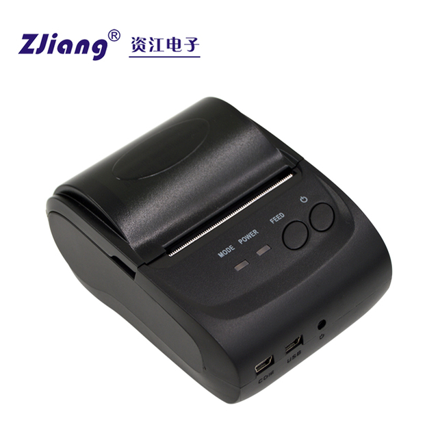 Portable Thermal Receipt Printer with High Speed Printing USB Bluetooth Interface for Supermarket Restaurant Retail Sales