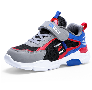 Chaussures de sport mi-montantes en maille unisexe pour garçons et filles, baskets de course pour enfants en gros - Product Image 6