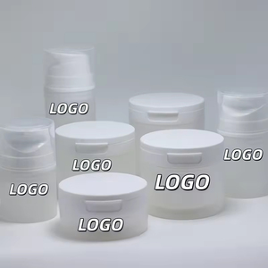 New Arrive 30ml 100ml PP Airless <b>Pump</b> <b>Bottles</b> Plastic White Face Cream Jar for Cosmetic 150g - Product Image 1