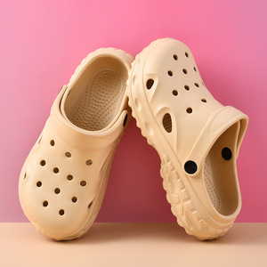 Women's Summer Breathable EVA <b>Clogs</b> Thick Sole Non Slip Outdoor Beach Sandals Couple Style - Product Image 4