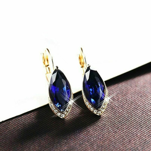Eleganti Orecchini a Clip a Forma di Marquise per Donne, Orecchini Chic alla Moda per Uso Quotidiano - Product Image 6