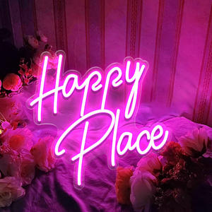 Commercio all'ingrosso 12v Logo personalizzato matrimonio meglio insieme Bar segno al Neon decorazione della parete acrilico luci al Neon Logo per la pubblicità aziendale - Product Image 6