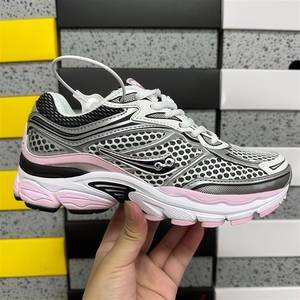 รองเท้าวิ่งกลางแจ้งเสริมส้น ลดแรงกระแทก Saucony Omni 9 Retro Casual Sneakers |   หนังกลับตาข่ายระบายอากาศได้ น้ำหนักเบา สำหรับทุกเพศ - Product Image 3