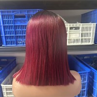 Peluca de Cabello Virgen Brasileño con Frente de Encaje HD, Rizado Kinky, Ondulado Profundo, Línea de Cabello Natural, Sin Pegamento, Multi-Densidad, Todos los Colores HLTX