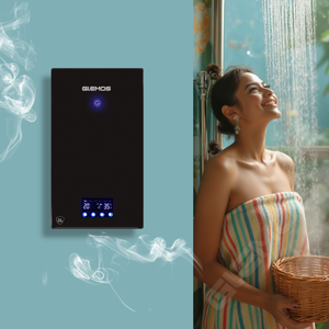 Chauffe-eau sans réservoir à faible consommation d'énergie 7KW pour évier, camping-car, cuisine, salon de coiffure, appartement, salle de bain, hôtel, chauffe-eau solaires - Product Image 1