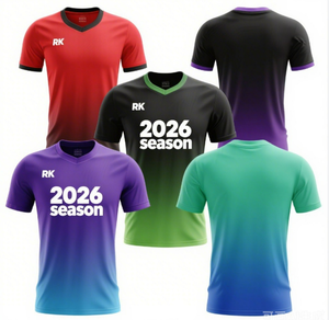 Maillot de football personnalisable pour homme 2026, tous logos, 100 % polyester, uniforme à séchage rapide, Maillot de Foot - Product Image 1