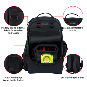 FREE SAMPLE FACTORY PRICE WHOLESALE Custom Design High Quality Welding <strong>Backpack</strong> for <strong>Tools</strong> and Helmet <strong>Bag</strong> - Product Image 4