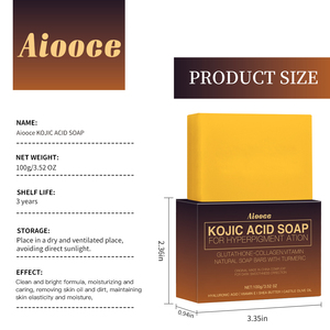 <span class=keywords><strong>Savon</strong></span> à l'acide kojique original en vente en gros <span class=keywords><strong>Savon</strong></span> à base de plantes pour l'élimination des taches brunes Hyperpigmentation Blanchiment de la peau Tache noire - Product Image 5