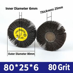 Disco abrasivo a lamelle per levigatura e lucidatura a caldo, 16-80mm, per smerigliatura e finitura - Product Image 5