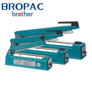 Brother Aluminium Body Impulse Sealer,100mm Länge Manuelle Minibag-Heiß siegel maschine