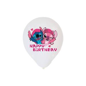 Set de Globos de Látex y Adornos para Pastel con Diseño de Personajes de Dibujos Animados, Stitch y <span class=keywords><strong>Lilo</strong></span>, Color Rosa, para Decoración de Fiestas de Cumpleaños - Product Image 4