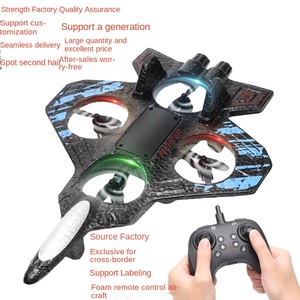 Avión de Espuma de Acrobacias de Cuatro Ejes y 6 Canales para Niños, Planeador de Resina EPP, Listo para Usar, Fotografía Aérea 1080p FHD - Product Image 2