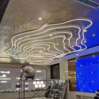 JYLIGHTING Lustre d'ingénierie de luxe léger, style nordique, pour hall d'hôtel, villa atmosphérique, et salon de duplex