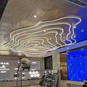 Lampadario di Lusso JYLIGHTING, Lampadario Nordico per Hall di <span class=keywords><strong>Hotel</strong></span>, Lampada Atmosferica per Villa e Duplex, Illuminazione per Soggiorno - Product Image 1