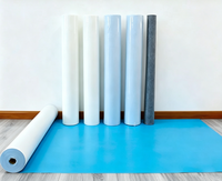 Rouleau de feutre non tissé personnalisable de 50 m, tapis de sol auto-adhésif imperméable pour la peinture et la rénovation, protection des surfaces