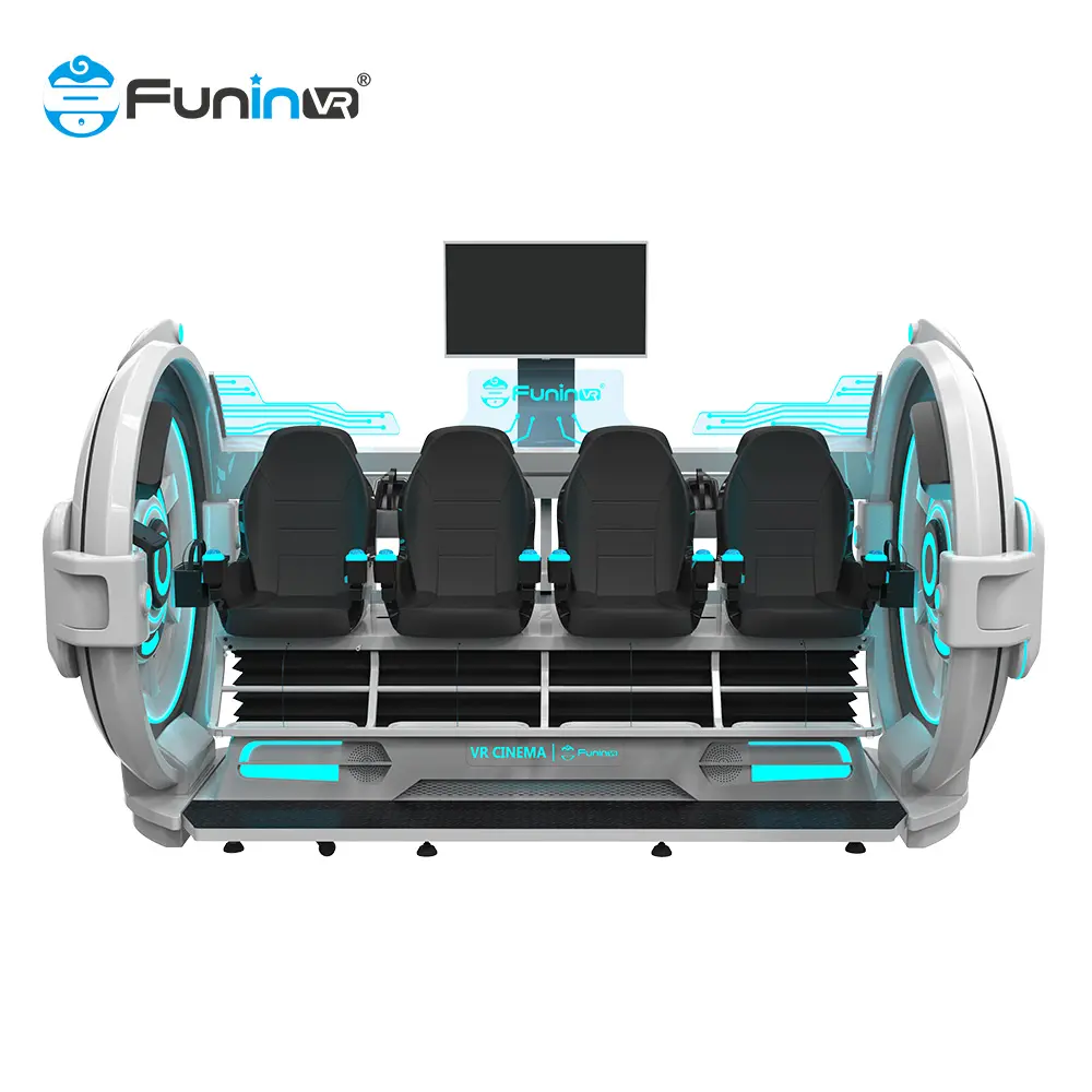 FuninVr星間モーションシネマゲーミングチェアフライトシミュレータースピニングローラーコースターシネマシアター機器販売中国