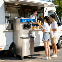 Congélateur intelligent à économie d'énergie pour glaces molles avec dégivrage à une touche