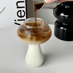 Tazas Creativas con Forma de Hongo |   Vasos Transparentes de Vidrio para Bebidas |   Específico para Fiestas en Bares KTV, Clubes y Pubs Gourmet - Product Image 3