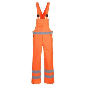 PORTWEST - S388ORRXXXL Hi-vis babero y abrazadera naranja sin forro-EAN 5036108253050 ROPA DE TRABAJO DE LA 2017 - Product Image 1
