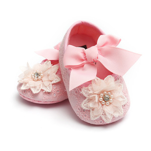 Chaussures souples pour bébé fille de 0 à 12 mois, nouvelle semelle, marche, mode décontractée, bandeau - Product Image 4